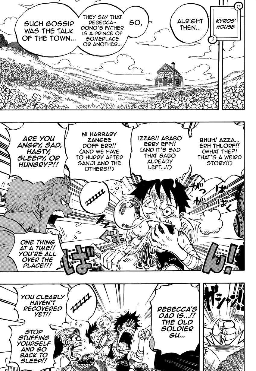 One Piece, Chapter 796 image 12